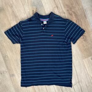 Vintage Nike Blue Polo Shirt Mens Size 2XL XXL
